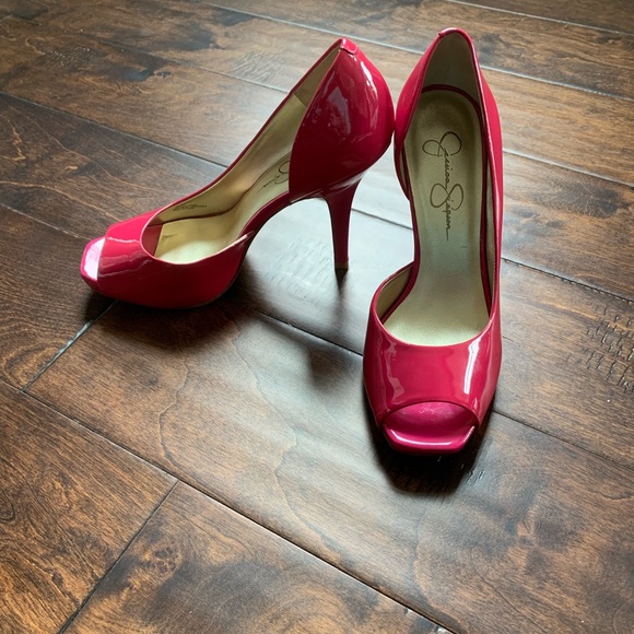 Jessica Simpson Shoes - Jessica Simpson Pink Heels